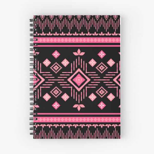 Item preview, Sweet Deep Black and Pink Geometric Dimond Tribal Design designed and sold by Chercheryellow.