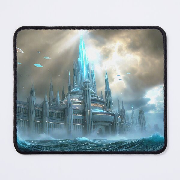 Item preview, Ocean Citadel designed and sold by ArtBarnes.