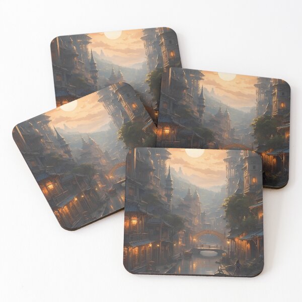 Item preview, Beautiful ancient fluvial rich city designed and sold by pennafina.