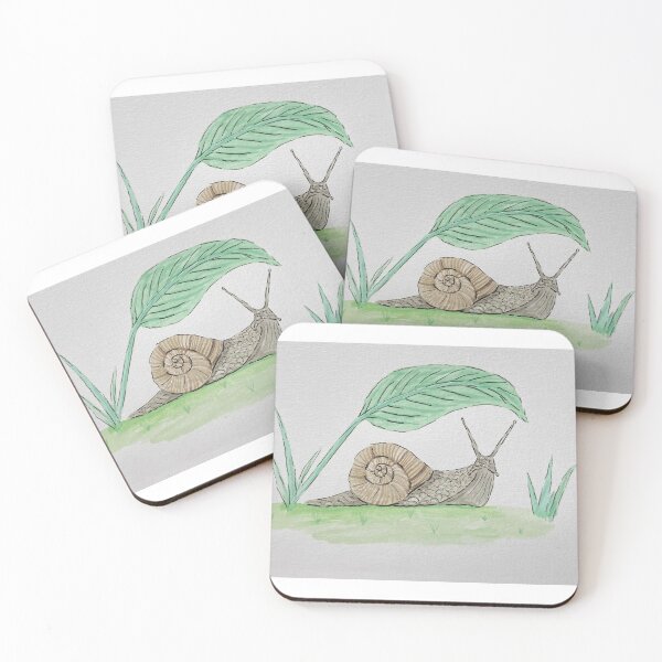 Item preview, Snail watercolour illustration designed and sold by Bugbotherer30.