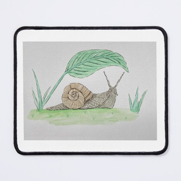 Item preview, Snail watercolour illustration designed and sold by Bugbotherer30.