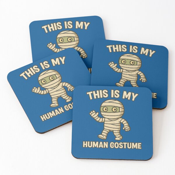 Item preview, This Is My Human Costume Cute Mummy Design designed and sold by ArtComixHaven.