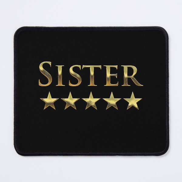 Item preview, Five Stars SISTER for Best Sister in the World designed and sold by GeeThang.