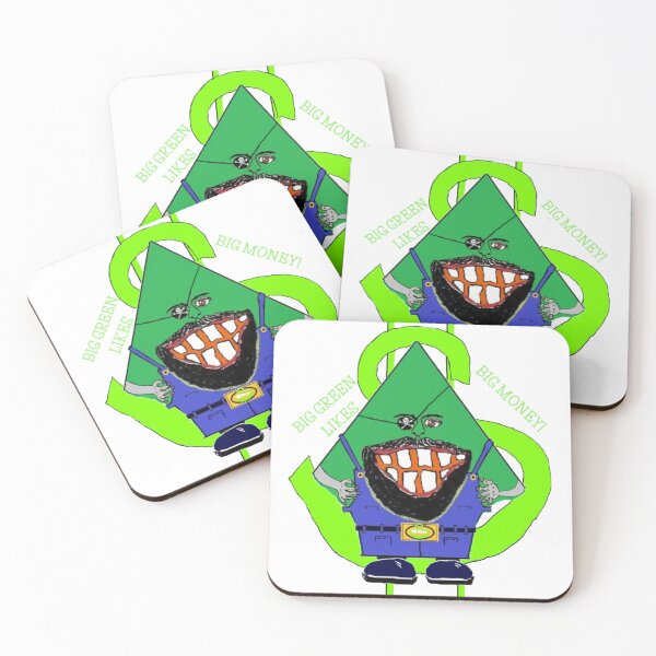Item preview, Big Green Likes Big Money designed and sold by Nigel-here.