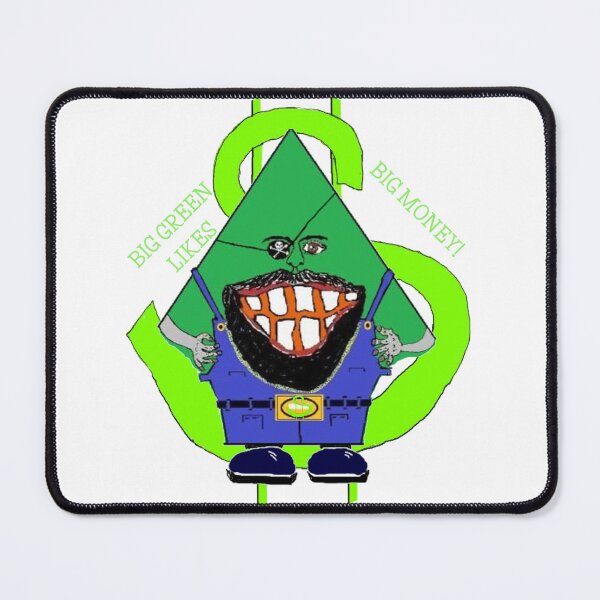 Item preview, Big Green Likes Big Money designed and sold by Nigel-here.
