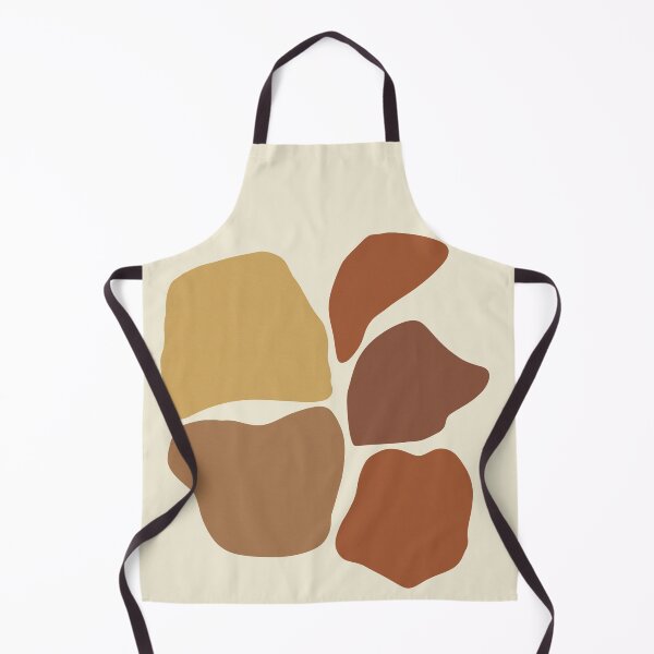 Item preview, Mid-Century Modern Abstract Shapes in Earthy Tones designed and sold by NiceDigital.