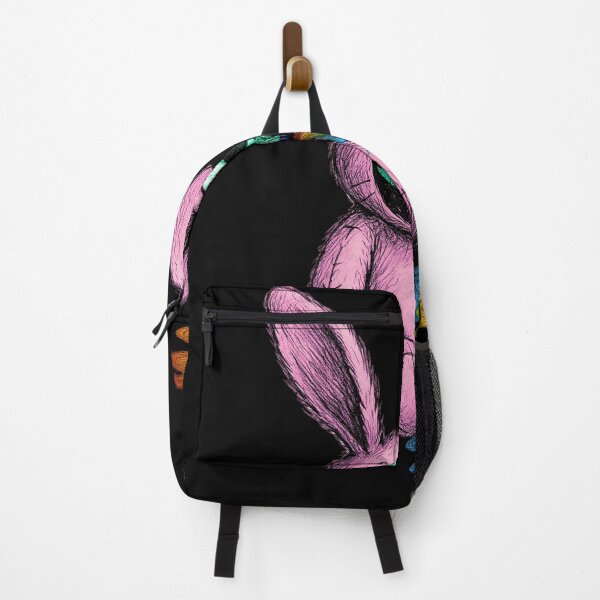 Item preview, Pink Bunny Skull Vomiting Rainbow designed and sold by Theetriptank.