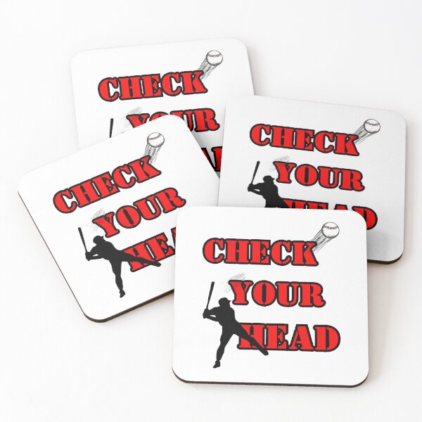 Item preview, CHECK YOUR HEAD – Funny Design designed and sold by Rosiname.