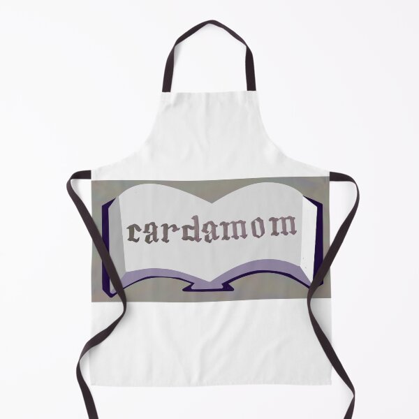 Item preview, Purple Book Spice Label with Calligraphy Cardamom designed and sold by abitofaromantic.