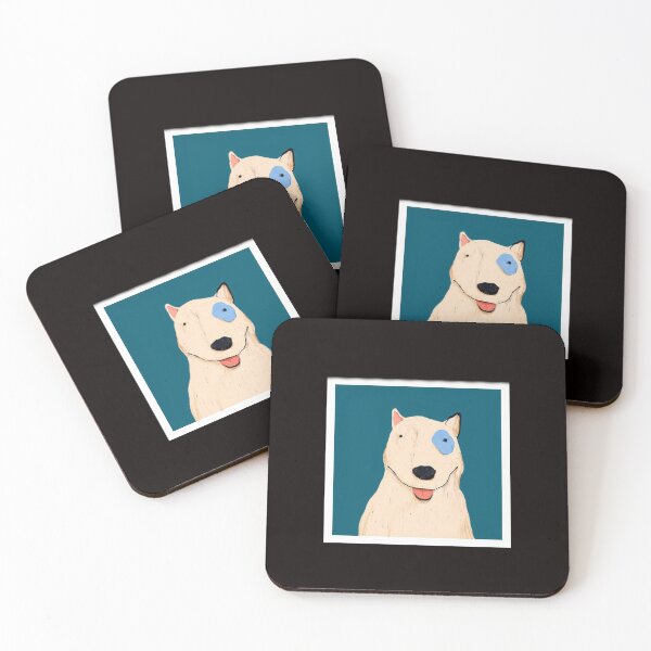 Item preview, illustrative happy dogpostcard designed and sold by Ratatatts.