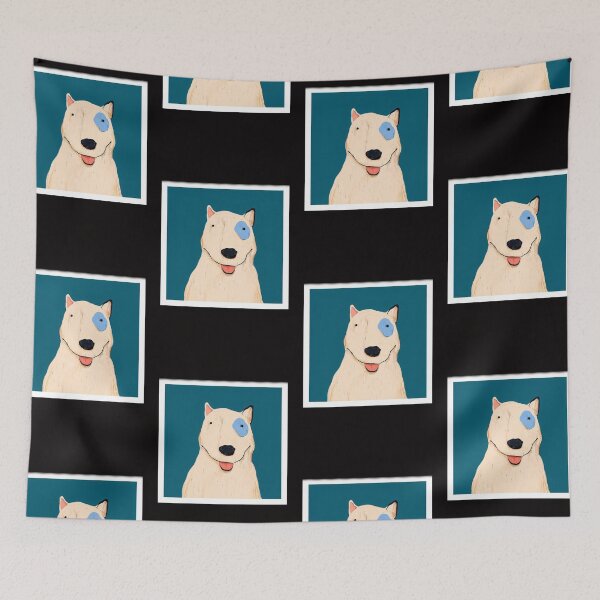 Item preview, illustrative happy dogpostcard designed and sold by Ratatatts.