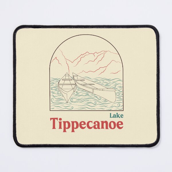 Item preview, Lake Tippecanoe Retro designed and sold by GoldenGodDesign.