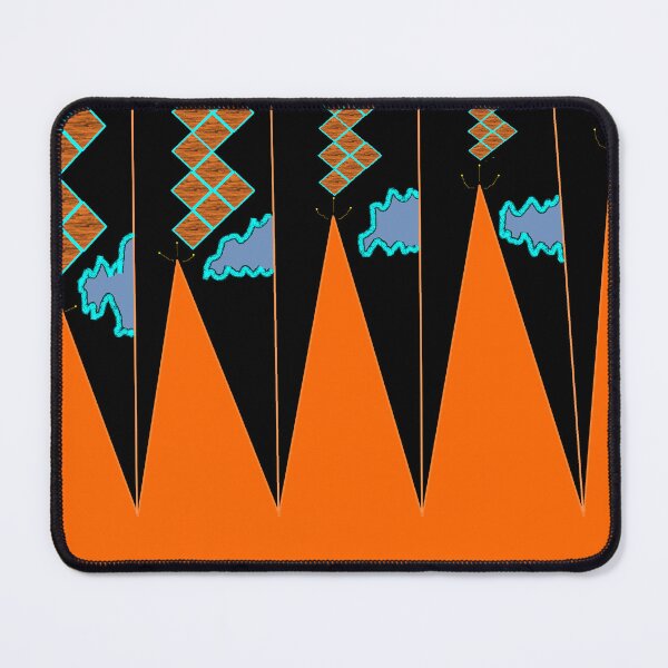 Item preview, Geometric Waves and Triangles – Bold Abstract Pattern Design designed and sold by FearlessG.