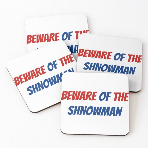 Item preview, BEWARE OF THE SHNOWMAN designed and sold by binmaster3000.
