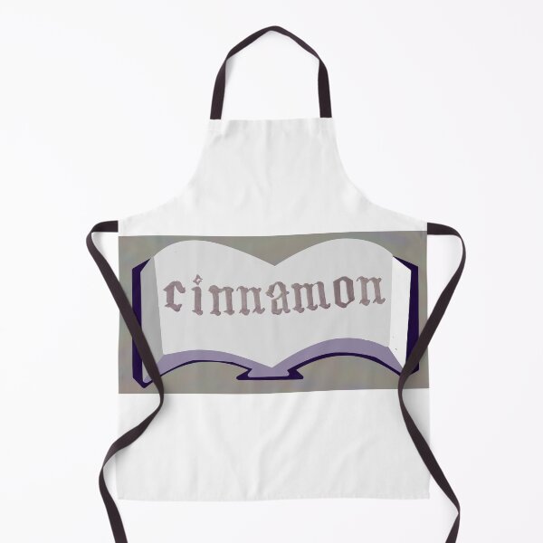 Item preview, Purple Book Spice Label with Calligraphy Cinnamon designed and sold by abitofaromantic.