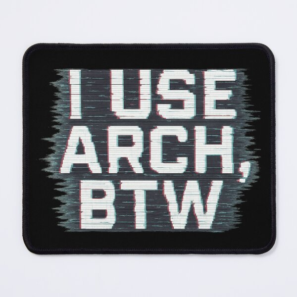 Item preview, i use arch btw designed and sold by olesuaw.