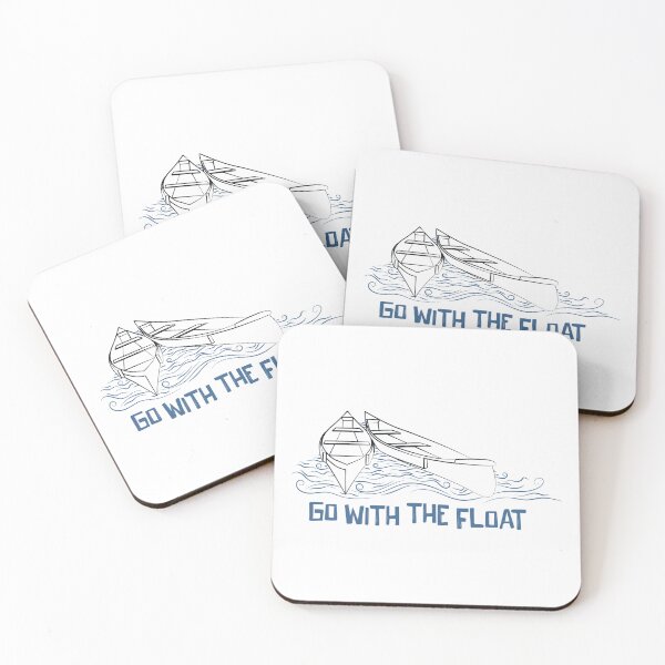 Item preview, Go With the Float – Funny Lake Boating Shirt for Summer Vibes designed and sold by GoldenGodDesign.