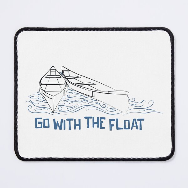 Item preview, Go With the Float – Funny Lake Boating Shirt for Summer Vibes designed and sold by GoldenGodDesign.