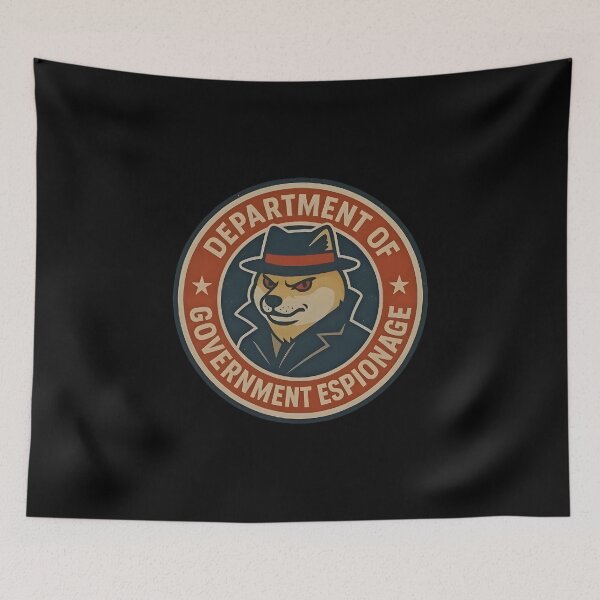 Item preview, D.O.G.E. Department of Government Espionage. designed and sold by The Department of Public Outrage.