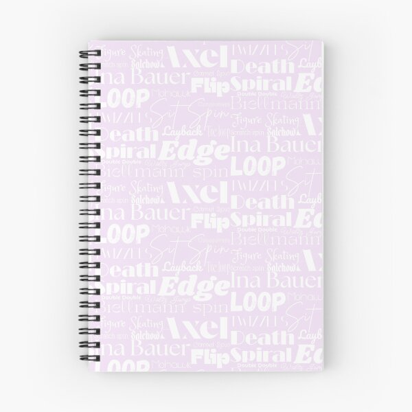 Item preview, Figure Skating Words- Subway Style Print- Pastel Purple designed and sold by Purposely Designed.