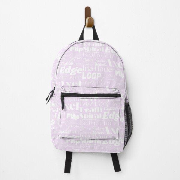Item preview, Figure Skating Words- Subway Style Print- Pastel Purple designed and sold by Purposely Designed.