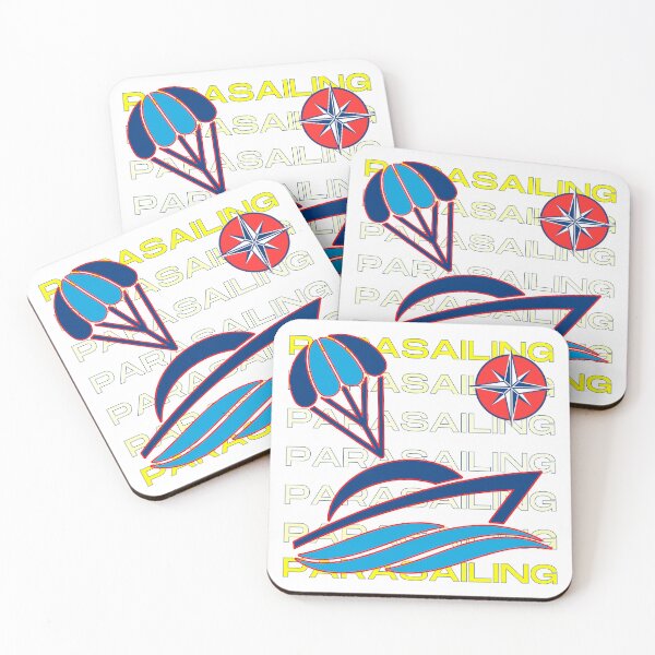 Item preview, Parasailing boat sport sea sailing wind designed and sold by Tattoo-Shirt Designer .