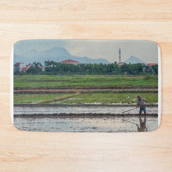 Item preview, Local Vietnamese Rice Farm in Hoi An, Vietnam designed and sold by WorldScenery.