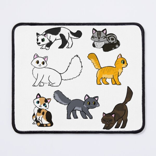 Item preview, Cuddly Kitties White designed and sold by CanisCreates.