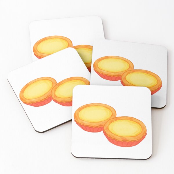Item preview, Hong Kong Egg Tarts Illustration designed and sold by skyocean0.