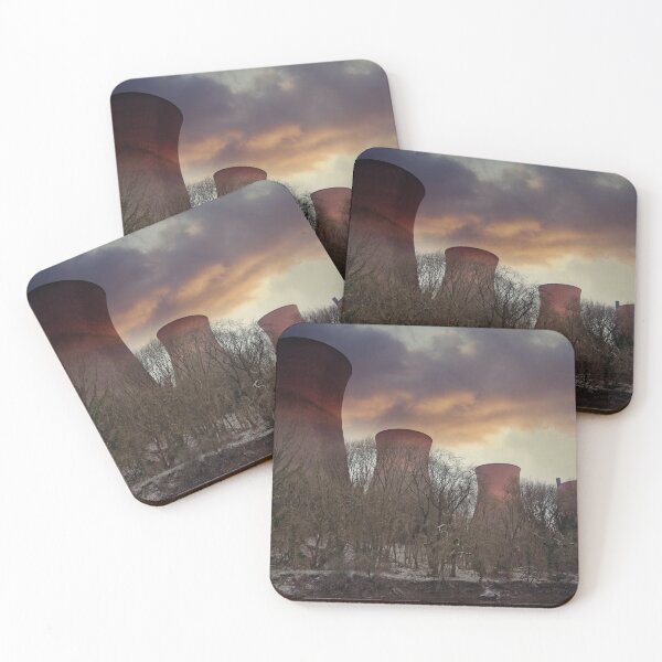 Item preview, Sunset At Ironbridge Power Station designed and sold by rawshutterbug.