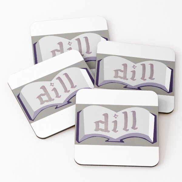 Item preview, Purple Book Spice Label with Calligraphy Dill designed and sold by abitofaromantic.