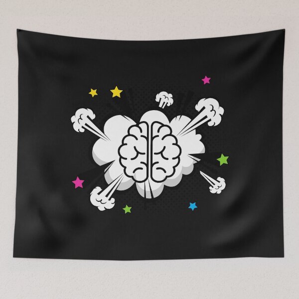 Item preview, Brainstorm with Stars and Explosion designed and sold by HanaiPrint.