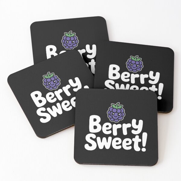 Item preview, Berry Sweet! Funny Blackberry Pun designed and sold by PMCreative.
