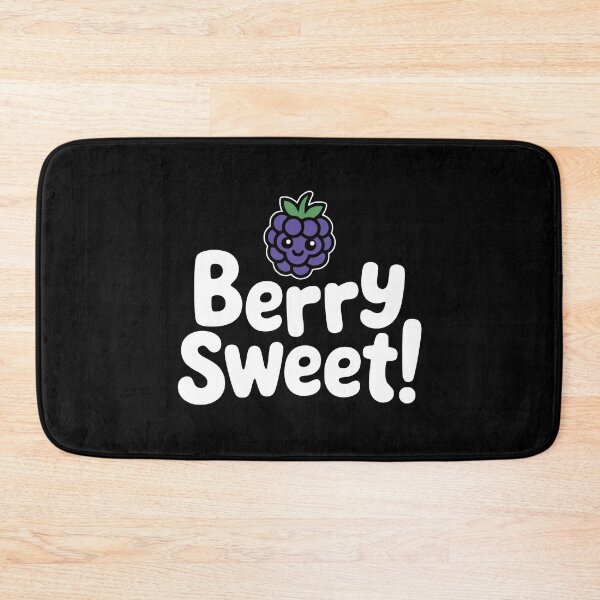 Item preview, Berry Sweet! Funny Blackberry Pun designed and sold by PMCreative.