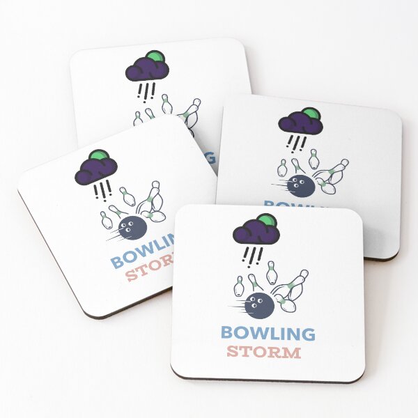 Artikelvorschau, Bowling Storm – Auffälliges Bowling-Liga- und Strike-Lover-Design entworfen und verkauft von BBJStudio.
