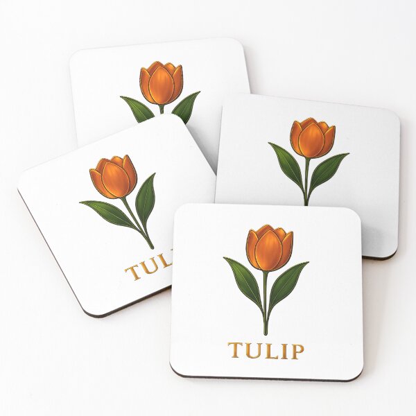 Aperçu de l'œuvre L'élégance éclatante de la tulipe orange créée et vendue par AD-Digital-Art.