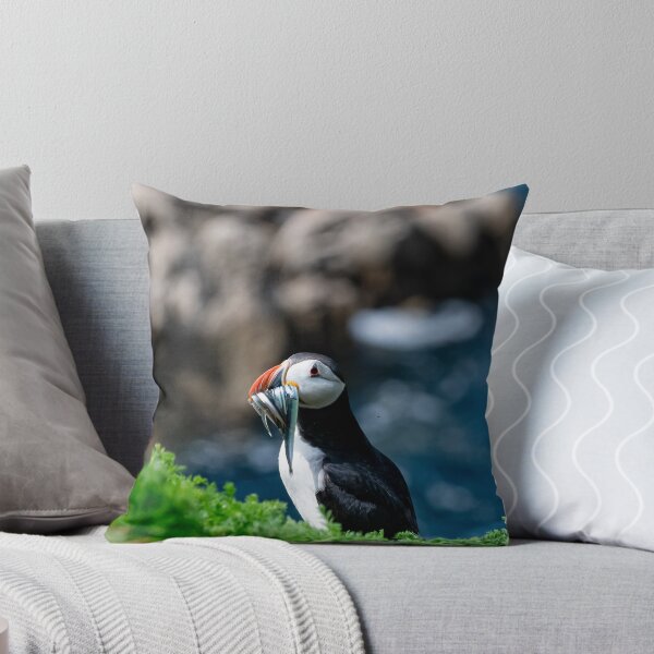 Item preview, Puffin feeding designed and sold by NikkiStixG.