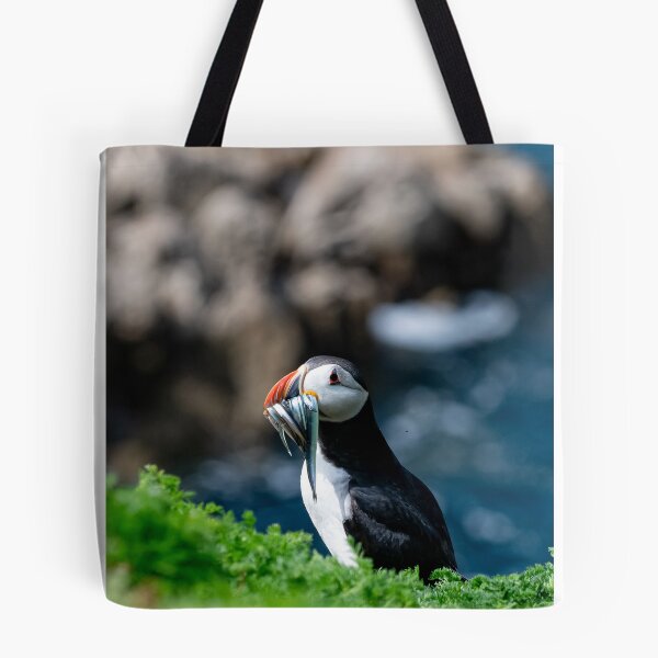 Item preview, Puffin feeding designed and sold by NikkiStixG.