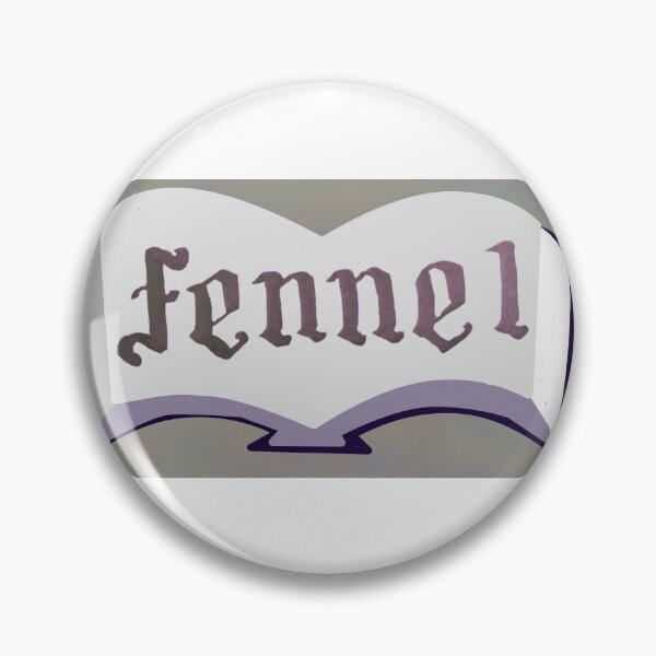 Item preview, Purple Book Spice Label with Calligraphy Fennel designed and sold by abitofaromantic.