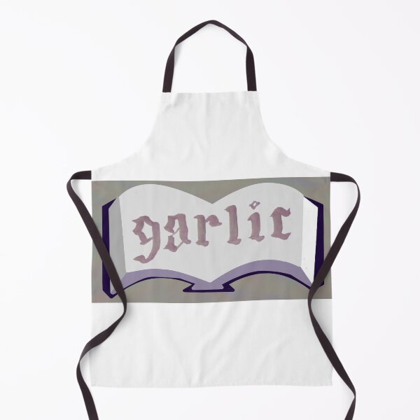 Item preview, Purple Book Spice Label with Calligraphy Garlic designed and sold by abitofaromantic.
