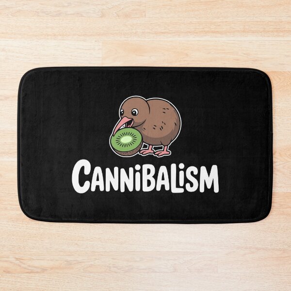 Item preview, Cannibalism! Funny Kiwi Pun designed and sold by PMCreative.