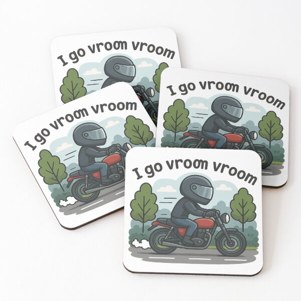 Item preview, Fast Motorcycle Rider – Vroom Vroom Biker Design designed and sold by Minato_Monarch.