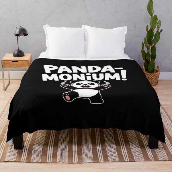 Item preview, Panda-monium! Funny Panda Pun designed and sold by PMCreative.