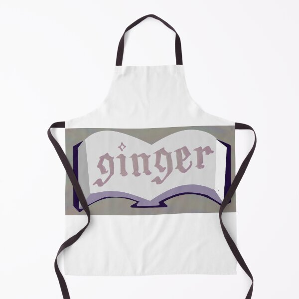 Item preview, Purple Book Spice Label with Calligraphy Ginger designed and sold by abitofaromantic.