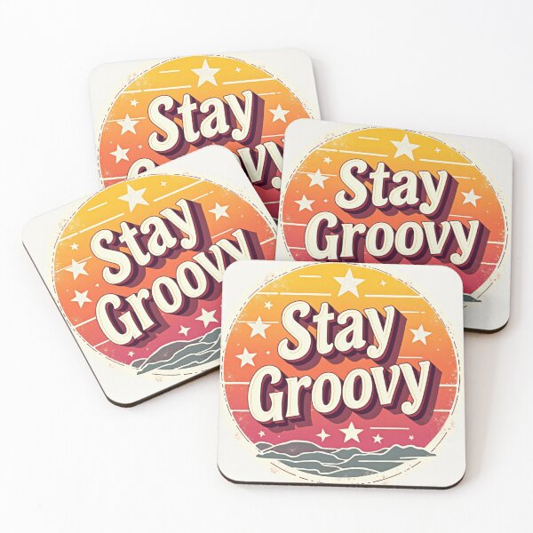 Artikelvorschau, Stay Groovy – Retro 70er Typografie Design entworfen und verkauft von Sirak Amanuel.