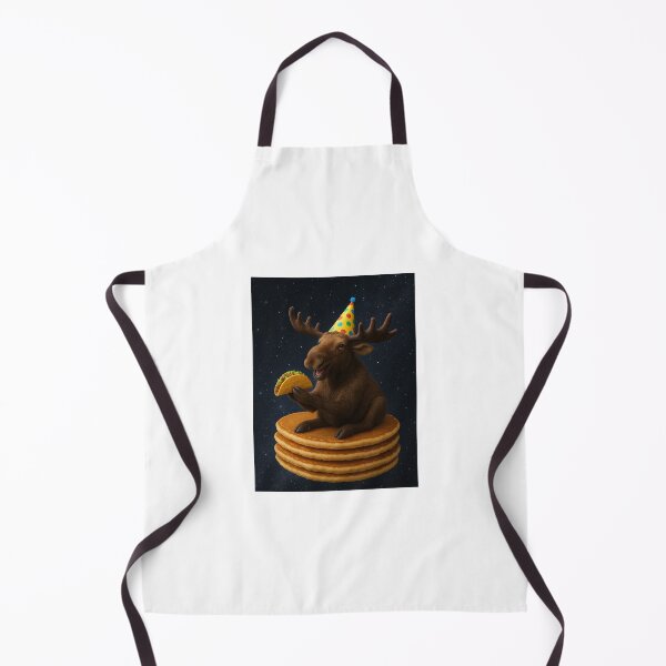 Item preview, Moose in Galaxy taco pancake happy birthday kawaii gift christmas designed and sold by CheeseBlueprint.