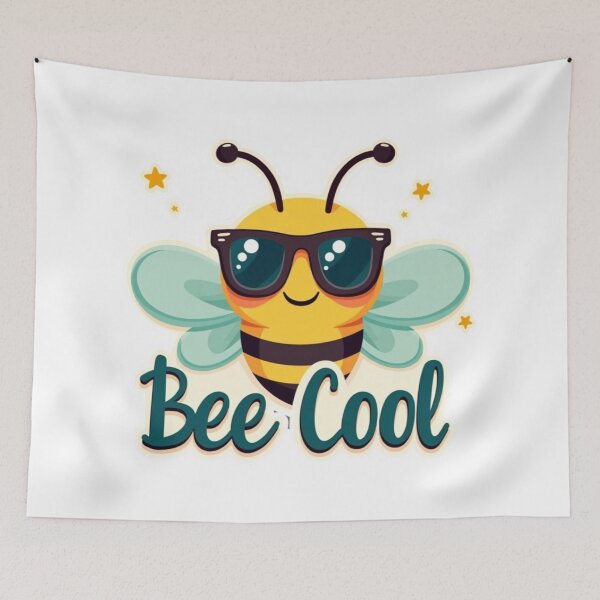 Artikelvorschau, Bee Cool – Süße Kawaii Hummel mit Sonnenbrille entworfen und verkauft von Sirak Amanuel.
