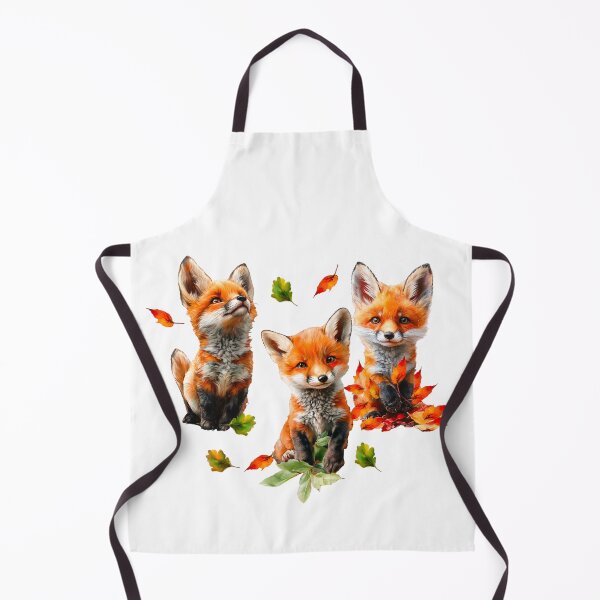 Item preview, Beautiful red fox among autumn leaves in the forest designed and sold by НаташаЧетвер.