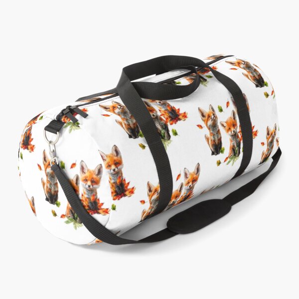 Item preview, Beautiful red fox among autumn leaves in the forest designed and sold by НаташаЧетвер.