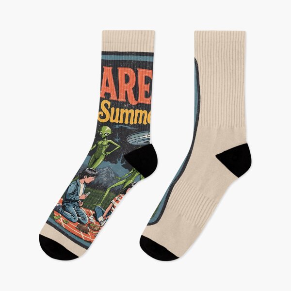 Item preview, Area 51 Summer Camp: Alien Abduction Retro Design designed and sold by Vintagenaut Co..